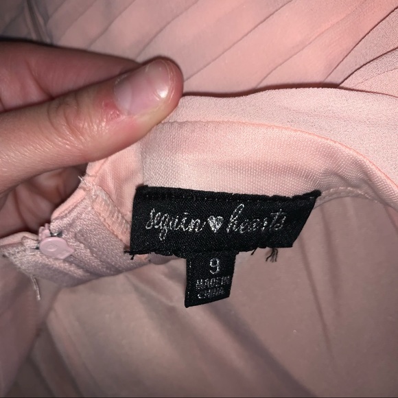 formal dress || sequin hearts - Picture 6 of 6